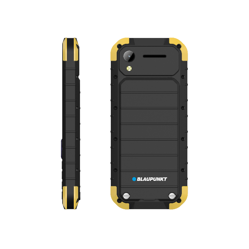 Blaupunkt Sand Mobilný telefón, Žltá 3 Blaupunkt Sand Mobilný telefón, Žltá - KlenotTV.sk