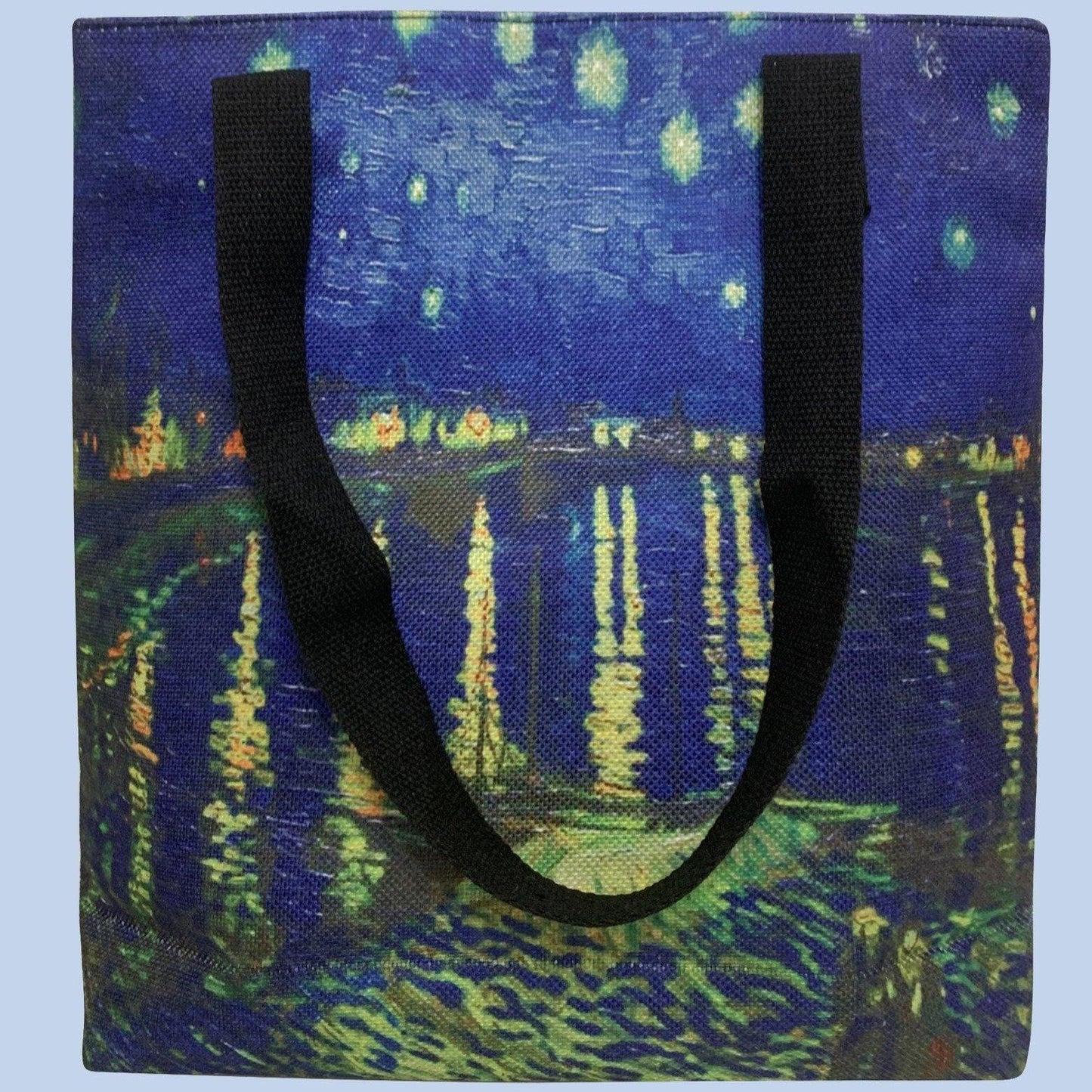 Nákupná taška, Van Gogh - Starry Night Over The Rhone, 38 cm x 10 cm x 36 cm - KlenotTV.sk