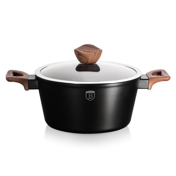 Berlinger Haus Vysoký Kastról s Granitovo-Mramorovým poťahom, s pokrievkou, 20 cm 1 