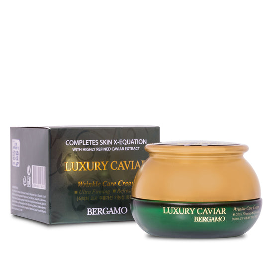 2+1 BERGAMO Luxusný Kaviárový Krém proti Vráskam, 3 x 50g