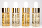 BERGAMO LUXURY GOLD 4-kusová Sada Ampuliek Kolagén & Kaviár, 13 ml x 4