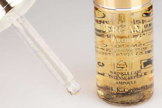 BERGAMO LUXURY GOLD 4-kusová Sada Ampuliek Kolagén & Kaviár, 13 ml x 4