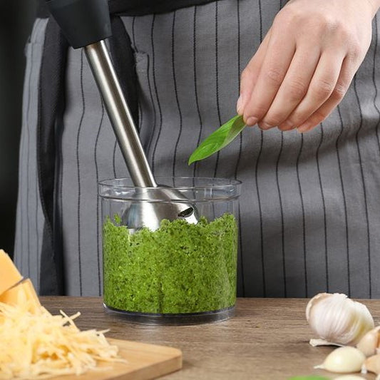 Berlinger Haus 5dielna sada tyčového mixéra a sekáčika so stojanom, kolekcia Black Rose