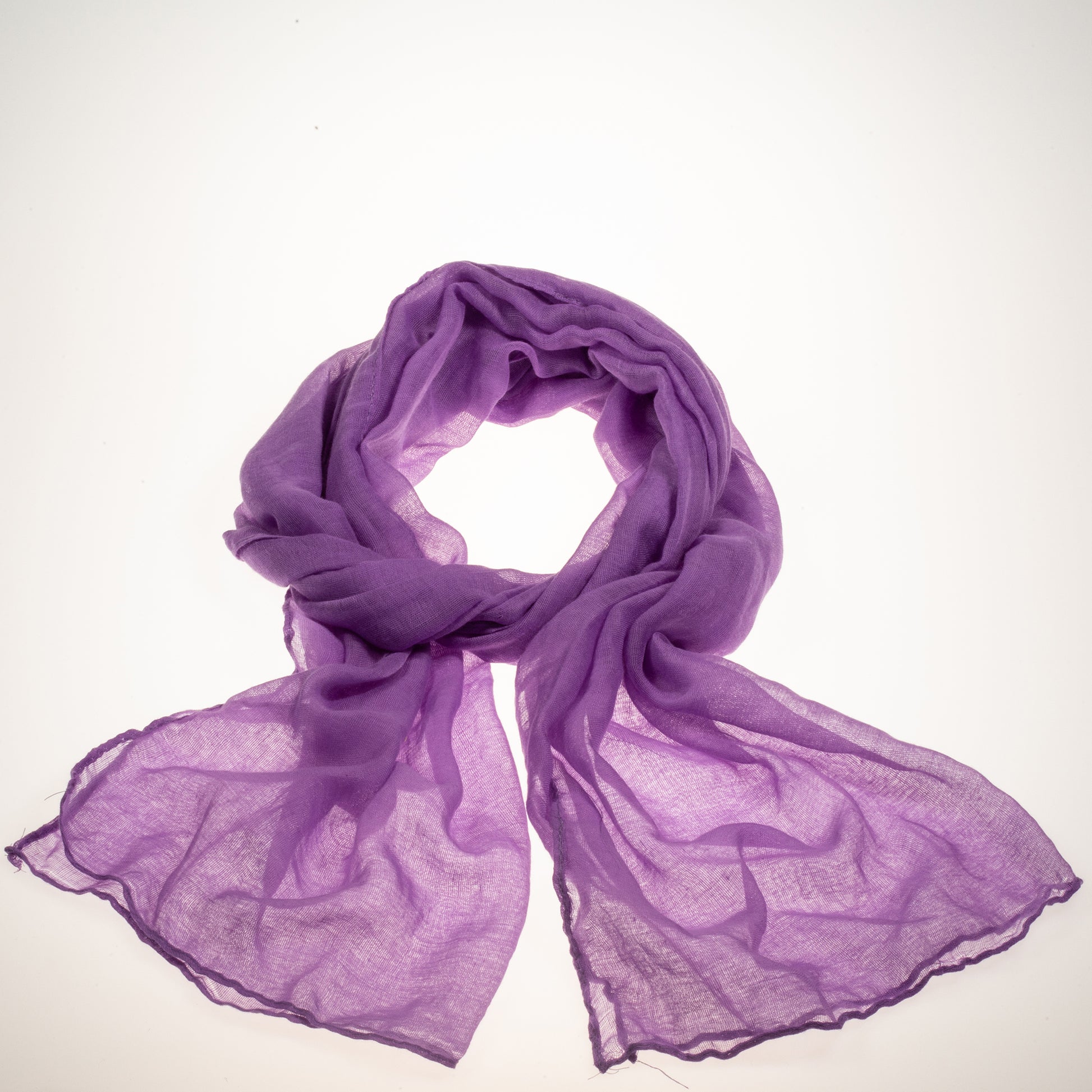 Módna šatka, 100% viskóza, 160 cm x 50 cm, PURPUROVÁ 1 
