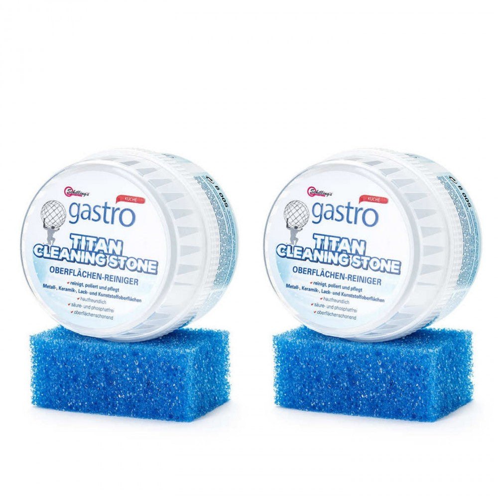 2 x 500 g Extra Silný Odmasťovací Abrazívny Prostriedok do Kúpeľne a Kuchyne