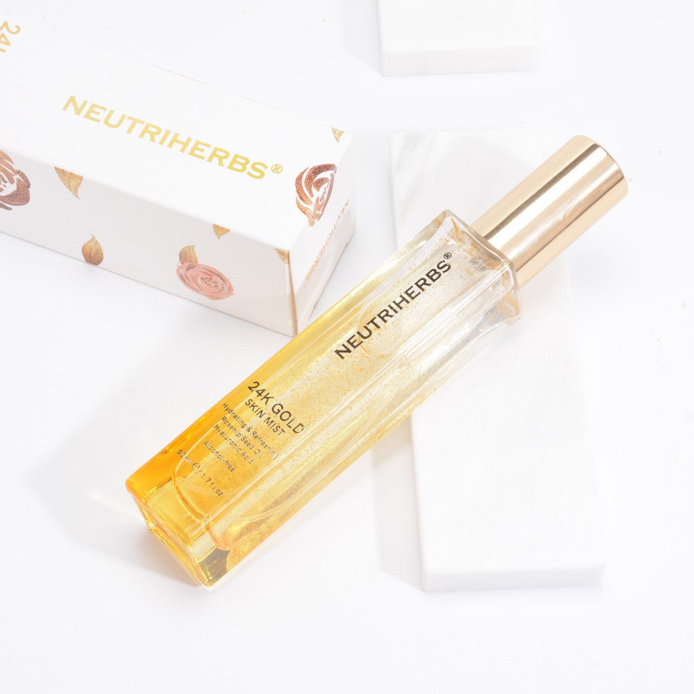 Neutriherbs 24K zlatá pleťová hmla, 50 ml