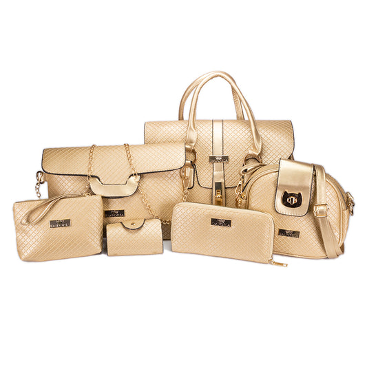 Emporia Set Tašiek 6 ks, farba: zlatá