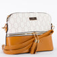 Emporia Winter Collection "MISCHIEVOUS" bag set, PU leather, 3pcs set, brown-beige