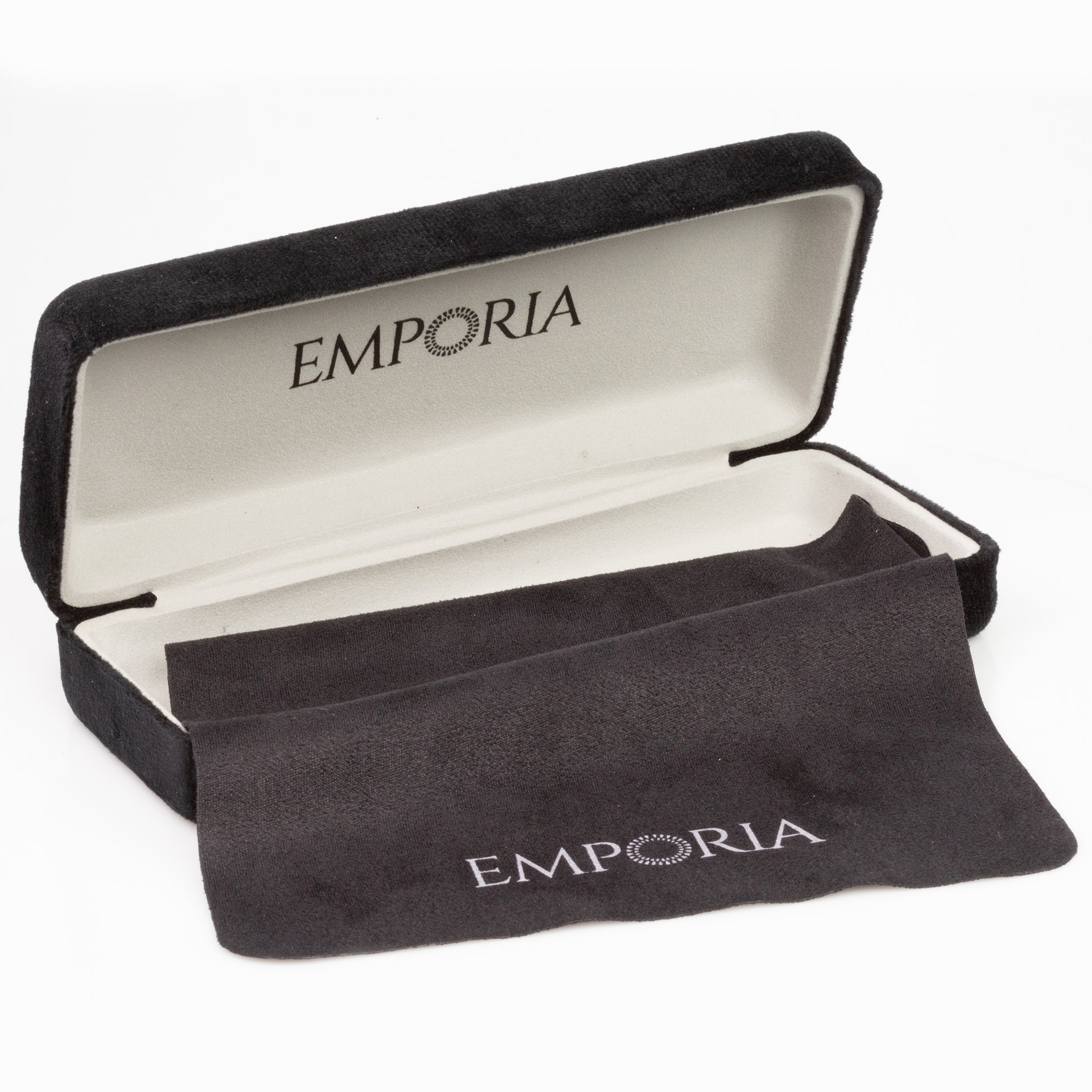 Emporia Italy - séria Aviator "ŠÉF", polarizované slnečné okuliare s UV filtrem, s pevným puzdrom a čistiacou handričkou, tmavosivé šošovky, obrúčky striebornej farby 7 