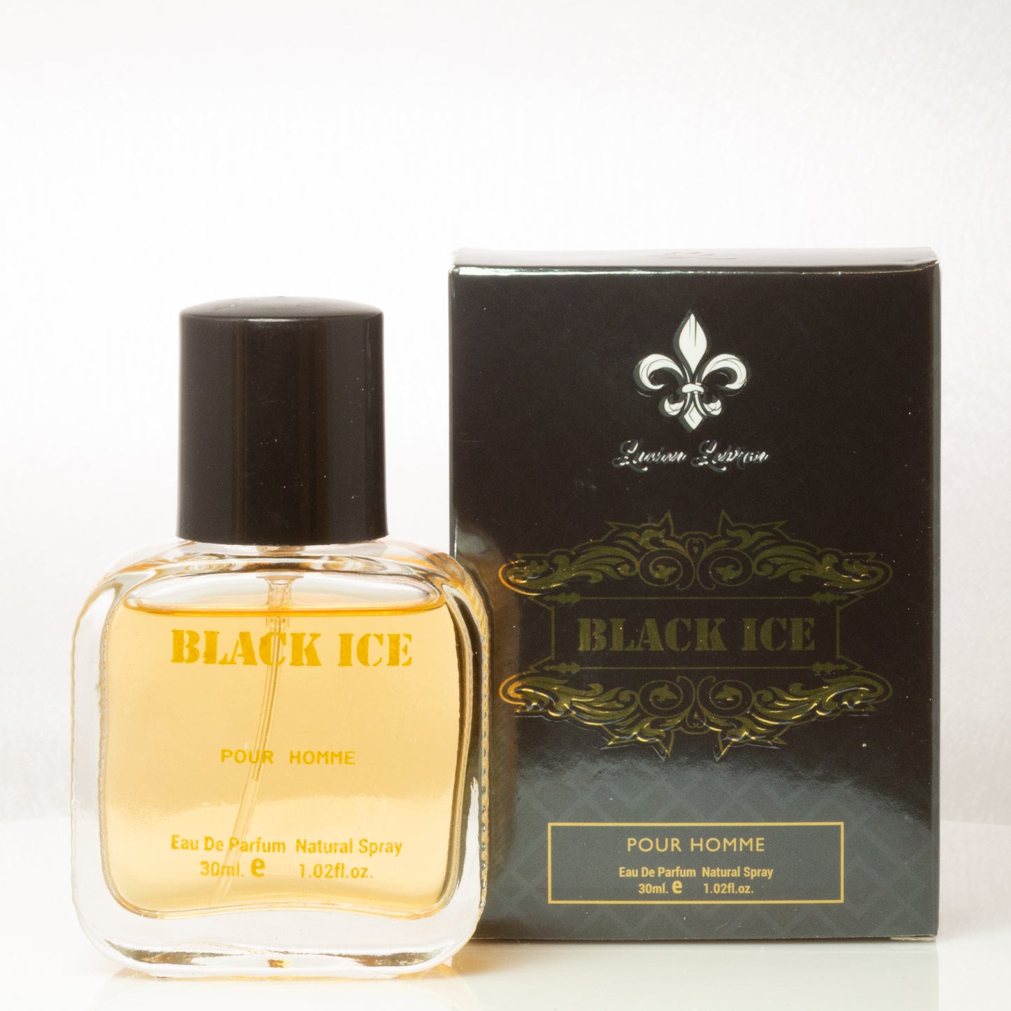 30 ml EDT Lucien Lebron 'Black Ice' Ovocná Drevitá vôňa pre Mužov