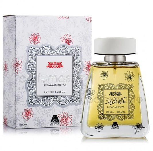100 ml Eau de Parfum Kefaya Ashoufak Orientálna Sladká Kvetinová Vôňa pre Ženy - KlenotTV.sk