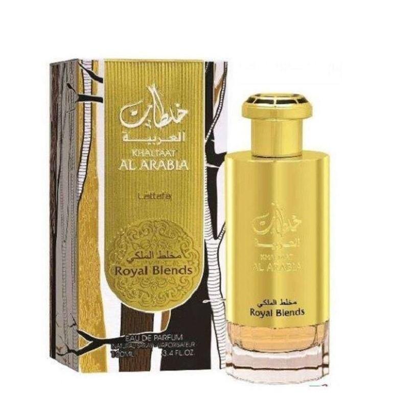 100 ml Eau de Parfum Khaltaat Al Arabia- Royal Blends Orientálna Svieža Citrusová Vôňa pre Mužov a Ženy - KlenotTV.sk