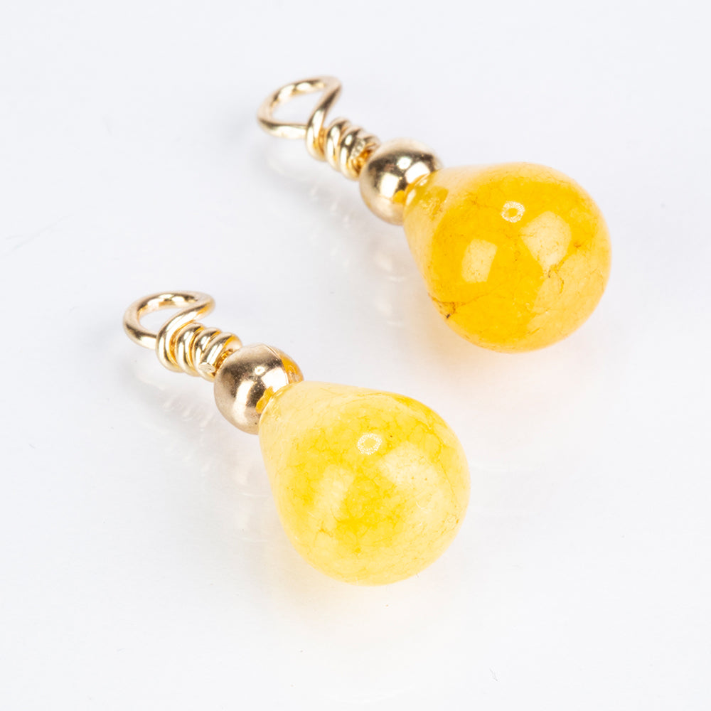 Pozlátené Zliatinové Sada s Tyrkysom a Karneolom ( Náušnice )