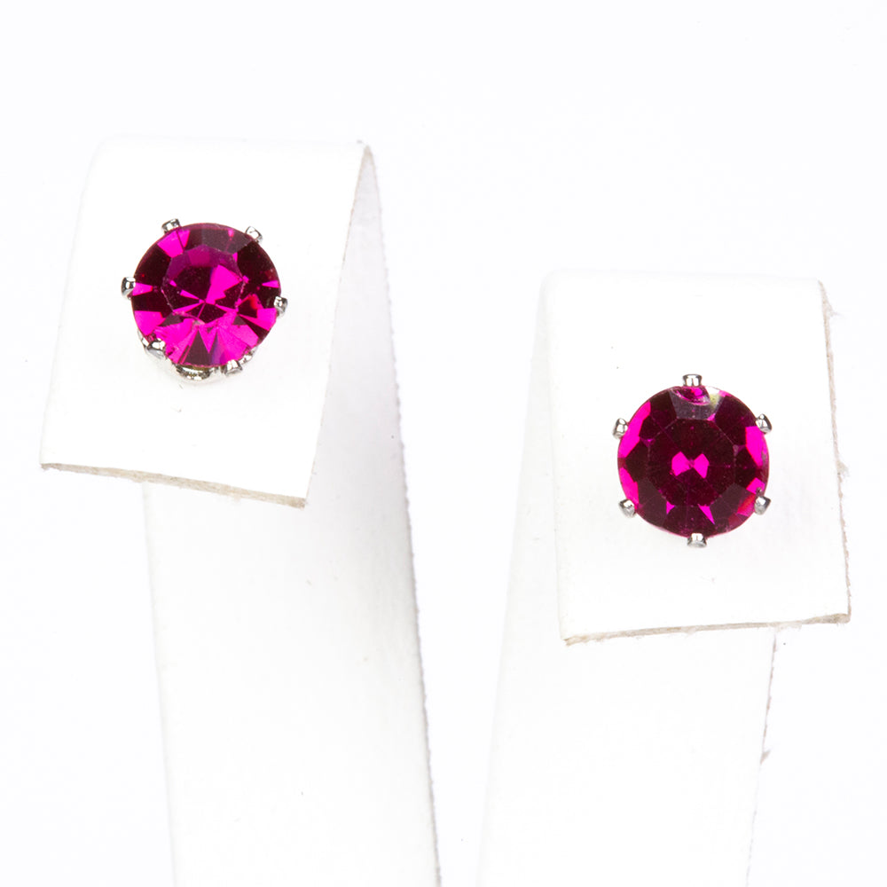 Pozlátené Zliatinové Sada s Červeným Emporia® Krištáľom a so Zeleným Emporia® Krištáľom ( Náušnice ) 10 