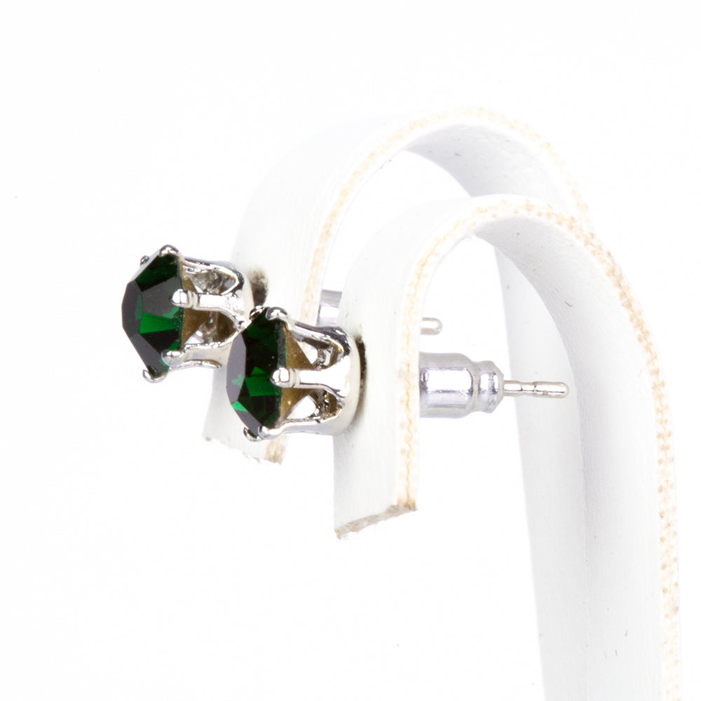 Pozlátené Zliatinové Sada s Červeným Emporia® Krištáľom a so Zeleným Emporia® Krištáľom ( Náušnice ) 15 