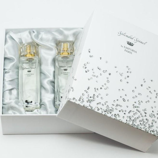 2 x 30ml Eau de Parfum Pánsky Parfém so Sviežou Alpskou Vôňou s Pravými Spinelmi