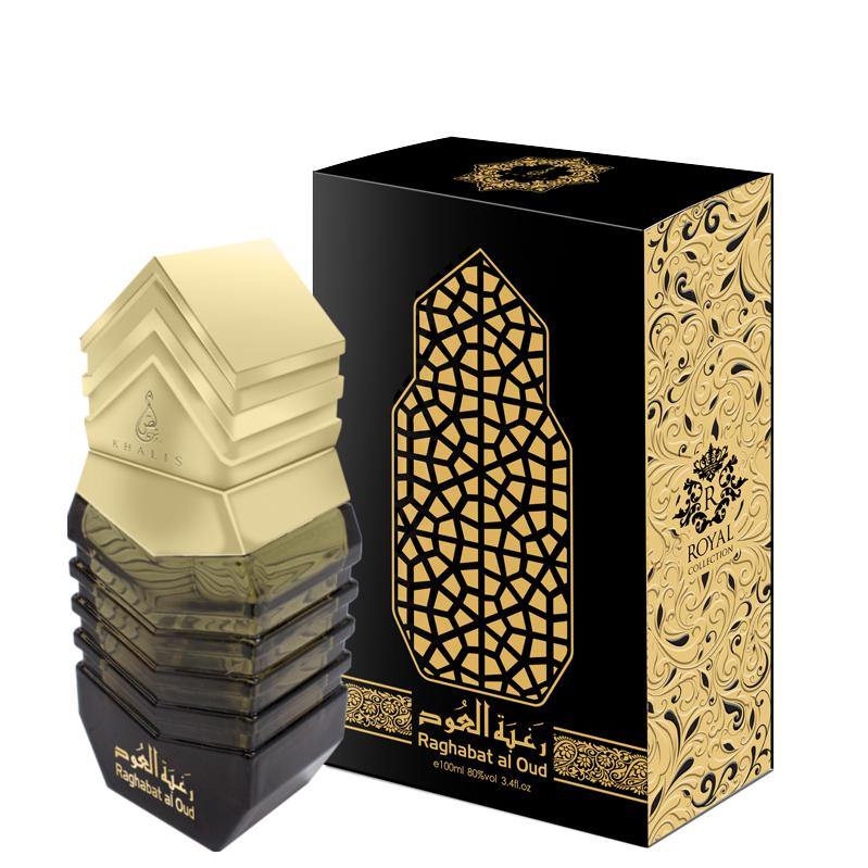 100 ml Eau de Perfume Raghabat al Oud Pižmová Drevitá Santalová vôňa pre Mužov 1 100 ml Eau de Perfume Raghabat al Oud Pižmová Drevitá Santalová vôňa pre Mužov - KlenotTV.sk