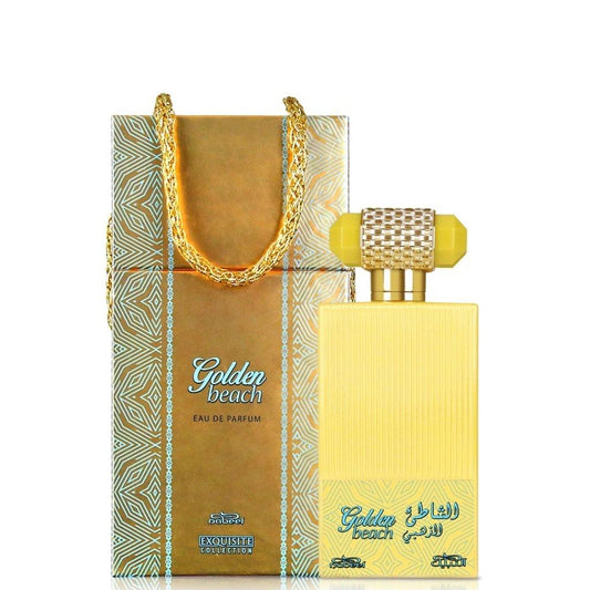 100 ml Eau De Parfum Golden Beach Brečtanová-Vanilková Vôňa pre Mužov a Ženy - KlenotTV.sk