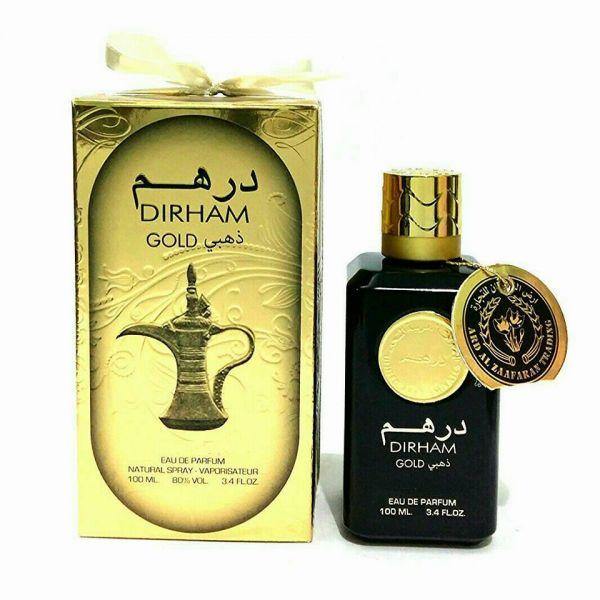100 ml Eau de Perfume Dirham Gold Orientálna Korenistá vôňa pre Mužov - KlenotTV.sk