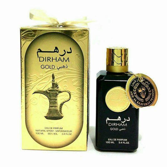 100 ml Eau de Perfume Dirham Gold Orientálna Korenistá vôňa pre Mužov - KlenotTV.sk