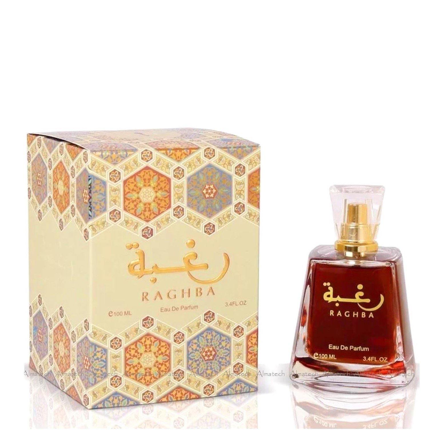 100 ml Eau de Perfume Raghba Women Vanilková Dymová vôňa pre Ženy 1 100 ml Eau de Perfume Raghba Women Vanilková Dymová vôňa pre Ženy - KlenotTV.sk