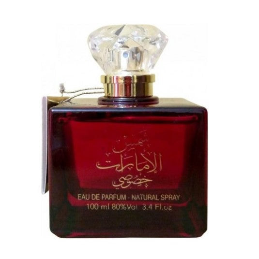 100 ml Eau de Perfume Shams Emarat Khususi Kvetinová Vanilková vôňa pre Ženy