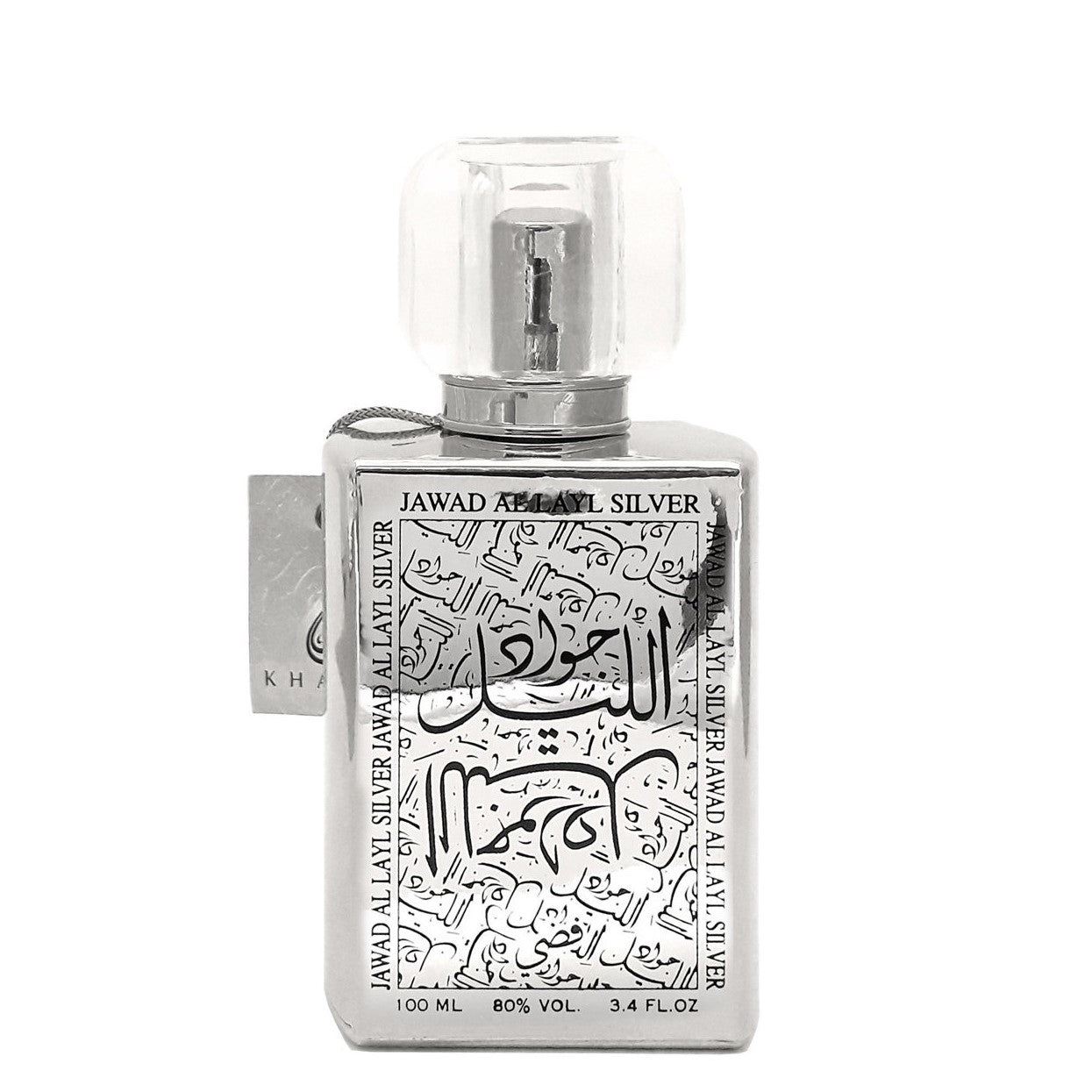 100 ml Eau de Parfum Jawad Al Layla Silverpižmová ovocná vôňa pre mužov a ženy 2 