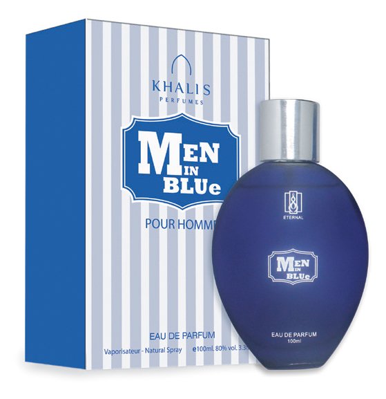 100 ml Eau de Perfume Men In Blue Jantárová Cédrová Vôňa pre Mužov 2 