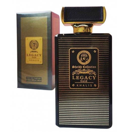 100 ml Eau de Perfume LEGACY GOLD Pižmová Kvetinová Vôňa pre Mužov