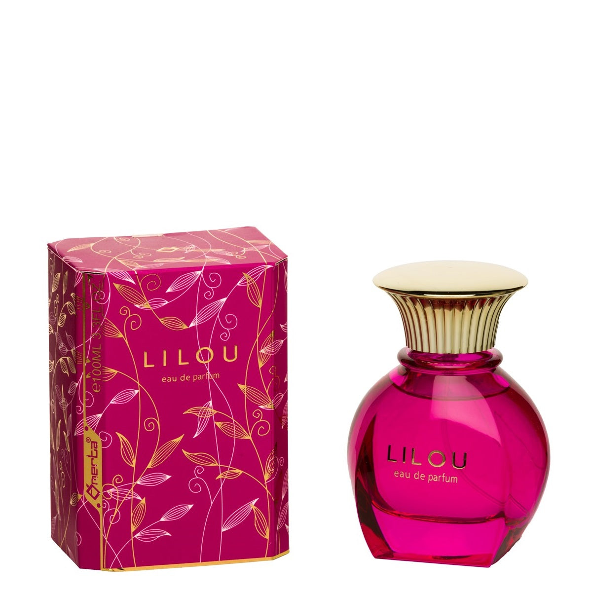 100 ml Eau de Parfume "LILOU" Orientálna Drevitá Vôňa pre Ženy, s 6% obsahom esenciálnych olejov