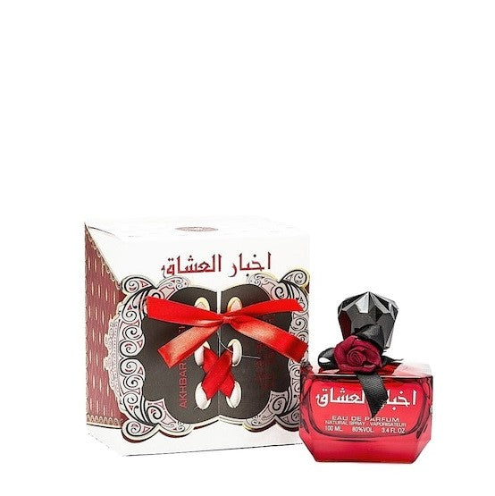100 ml Eau de Perfume Akhbar Al Ushaq Orientálna Kvetinová Vôňa pre Ženy