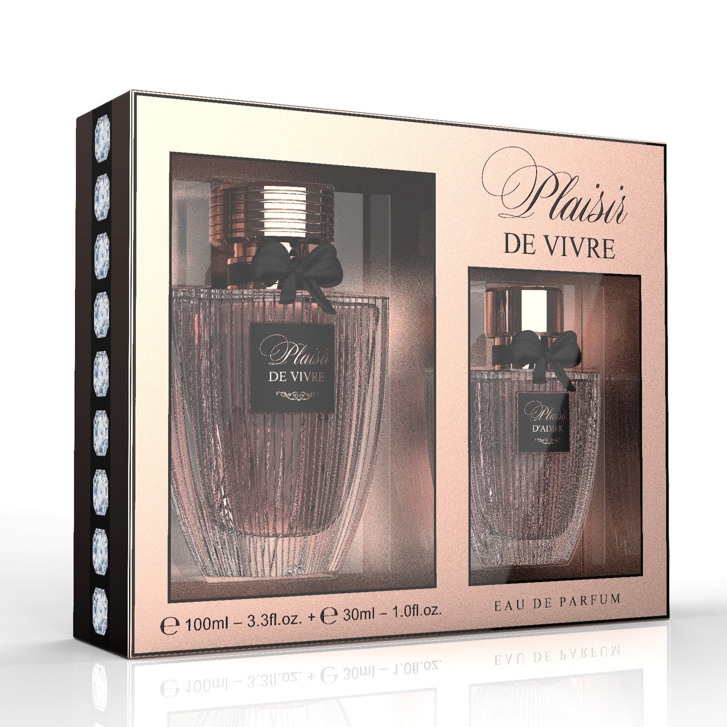 100 ml + 30 ml Eau de Perfume "PLAISIR DE VIVRE" Orientálna - Kvetinová Vôňa pre Ženy