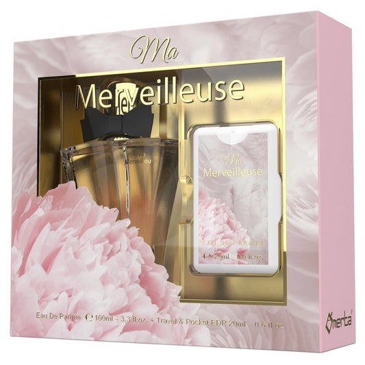 100 ml + 20 ml Eau de Perfume "MA MERVEILLEUSE" Orientálna - Kvetinová Vôňa pre Ženy
