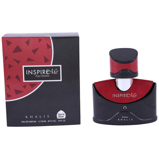 100 ml Eau de Perfume INSPIRE ME Drevitá Cyperská Vôňa pre Mužov