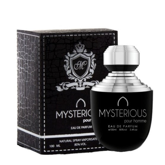 100 ml Eau de Perfume MYSTERIOUS Kvetinová Drevitá Pižmová Vôňa pre Mužov