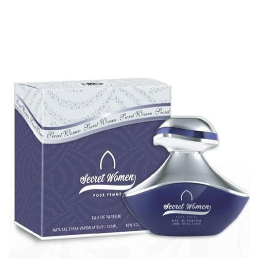 100 ml Eau de Perfume SECRET WOMEN Ovocná Kvetinová Pižmová Vôňa pre Ženy