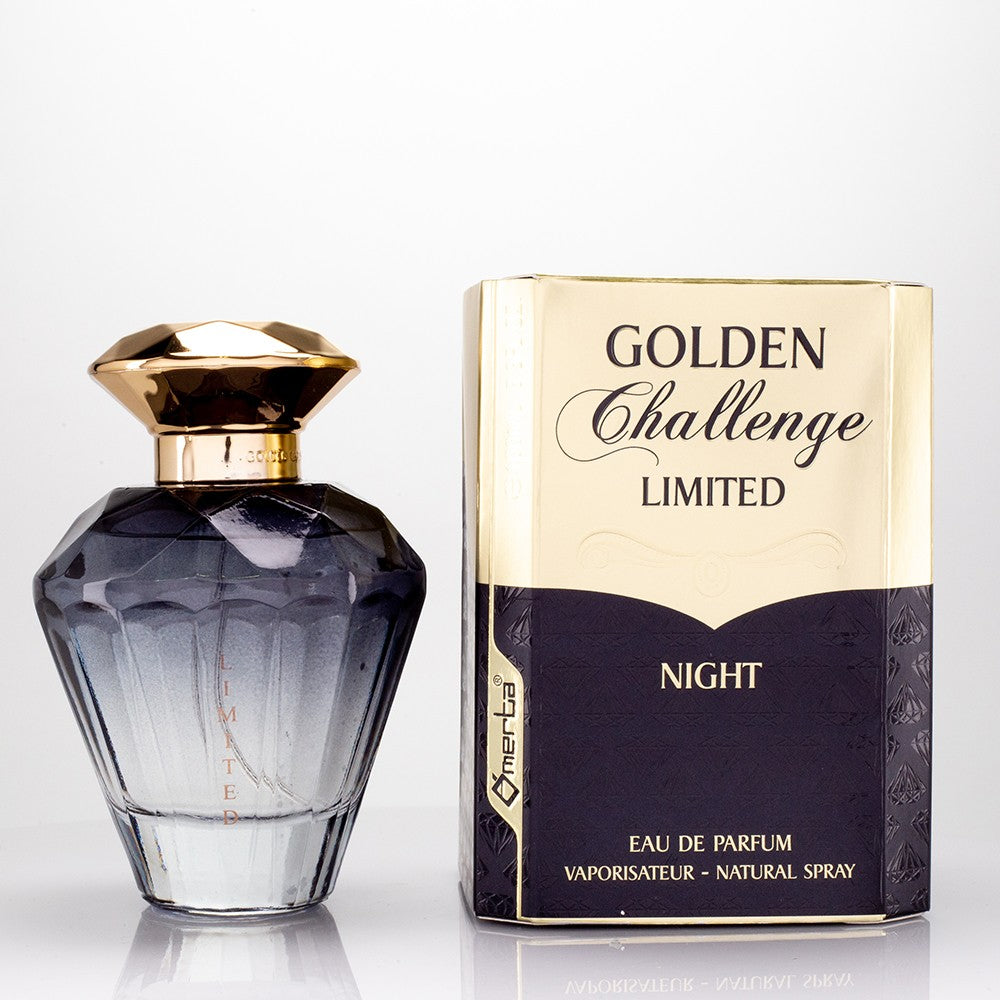 100 ml Eau de Parfum GOLDEN CHALLENGE LIMITED NIGHT Orientálna vôňa pre ženy