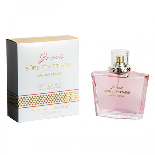 100 ml Eau de Parfume JE SUIS SURE & CERTAINE kvetinovo-orientálna vôňa pre ženy