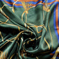 Šál-šatka zo 100% Pravého Hodvábu, 90 cm x 180 cm, Zelená sa zlatou reťazou