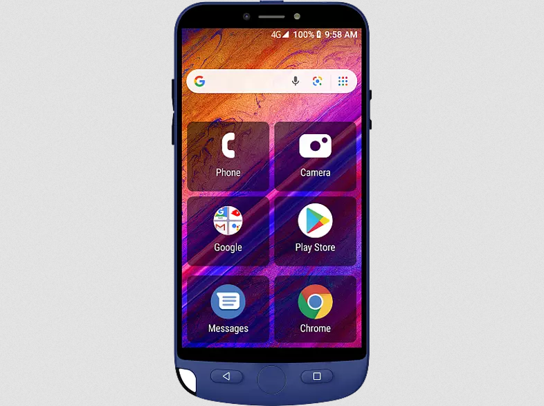 Blaupunkt Guardian Ergonomický Chytrý Telefón Nezávislý na SIM karte s Funkciou Tiesňového Volania 1 