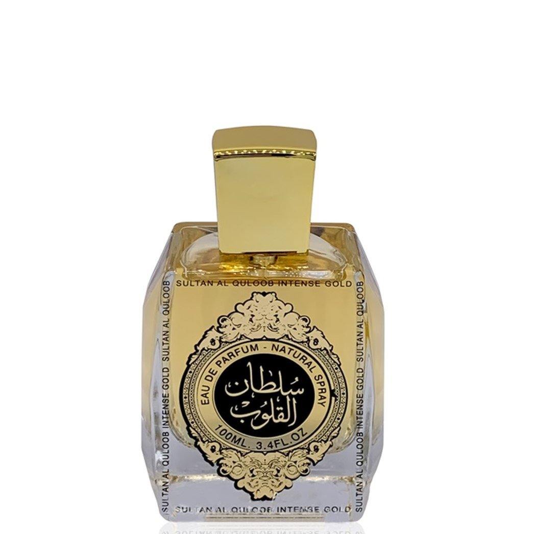 100 ml Eau de Parfume Sultan Al Quloob Intense Gold Korenistá Drevitá Vôňa pre Mužov a Ženy - KlenotTV.sk