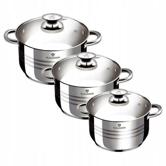 Blaumann 6 dielna sada kastrólov