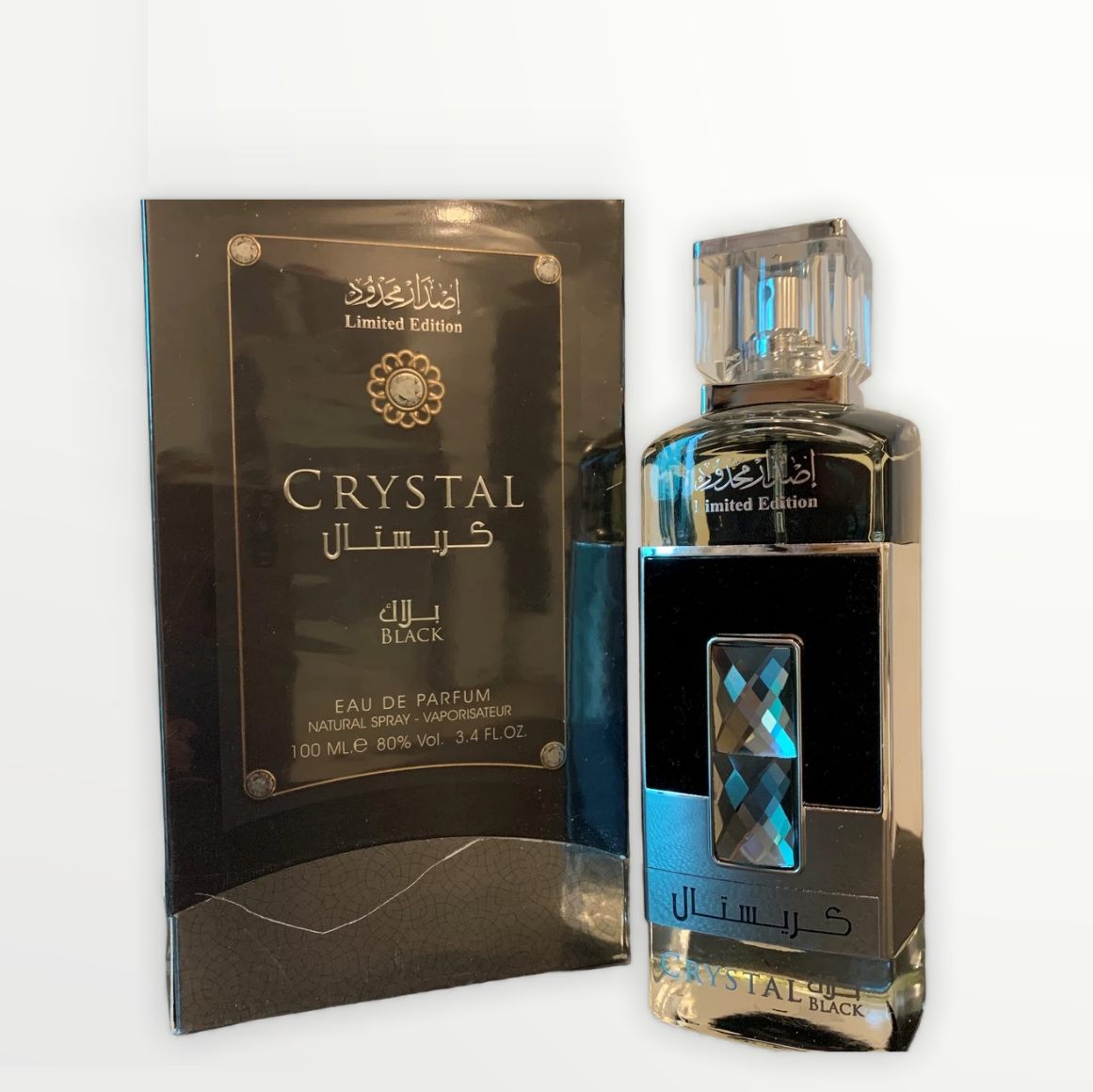 100 ml Eau de Perfume Crystal Black Santalová a Oudová vôňa pre Mužov - KlenotTV.sk