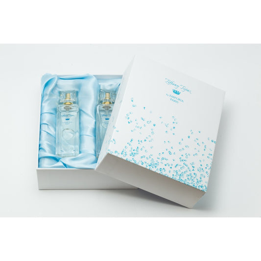 2 x 30ml Eau de Parfum Dámsky Parfém s Vôňou Cyprusov a Čiernych Ríbezlí s Pravými Topásy