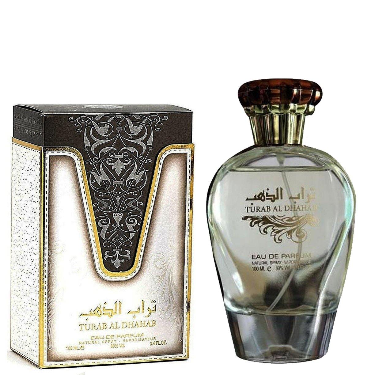100 ml Eau de Parfume Turab Al Dhahab Sada Orientálna Sladká Pižmová Vôňa pre Mužov a Ženy - KlenotTV.sk