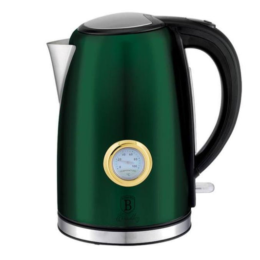 Berlinger Haus 1,7 l Elektrická, Rýchlovarná Kanvica s indikátorom teploty, Smaragd