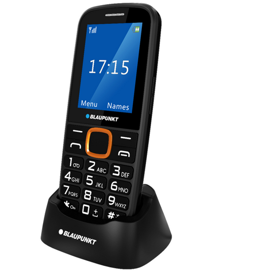 Blaupunkt Mobilný telefón - s funkciou SOS, žltá - KlenotTV.sk
